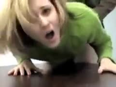 Slut wife fucked over the desk at the office she swallows his cum with passion after riding his cock